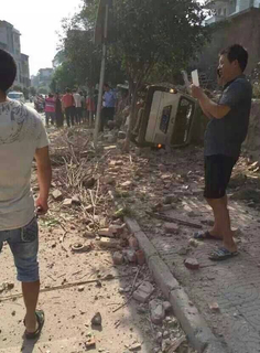2015年9月30日，广西柳城县县城及周边连续发生多起爆炸事件。