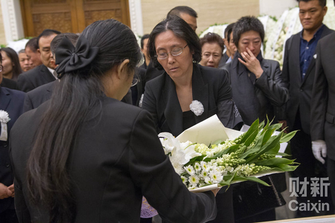 财新直击:杜润生遗体告别在八宝山举行