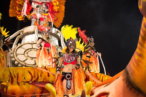 巴西狂欢节拉开帷幕 桑巴舞女美艳豪放