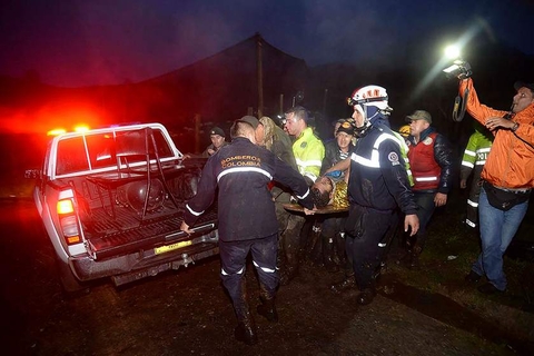 当地时间2016年11月29日，一架载有81人，包括巴西甲级足球队沙佩科恩斯成员的客机CP2933在哥伦比亚坠机