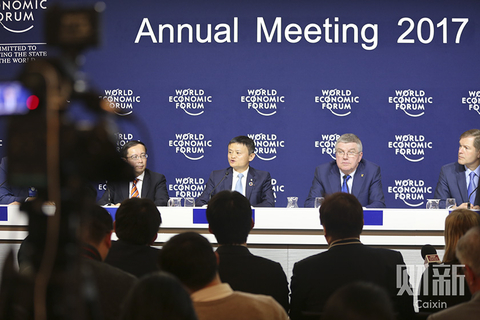 通过与国际奥组委的签约，阿里巴巴将给世界带来第一届“云上的奥运”，为奥运会提供一流的云计算和大数据基础设施及服务。图/财新记者 孟伟