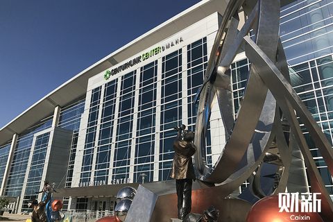 奥马哈世纪互联中心外景。图/财新记者 张远岸