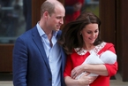 一周天下：英国凯特王妃三胎产子出院亮相