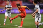 中国女足总比分4∶3战胜韩国女足 晋级东京奥运会
