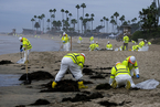 美国加州南部海岸石油严重泄漏